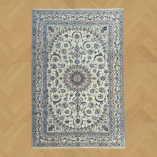 Load image into Gallery viewer, Francesco - Hand Made Part Silk Nain Persian Rug