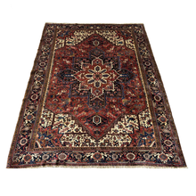 Lade das Bild in den Galerie-Viewer, Luiz - Vintage Hand Made Heriz Persian Carpet