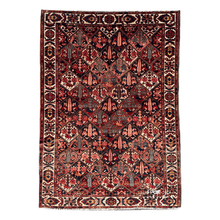 Lade das Bild in den Galerie-Viewer, Verbier - Vintage Qashqai Persian Carpet 9'8" x 6'11"