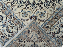 Load image into Gallery viewer, Francesco - Hand Made Part Silk Nain Persian Rug