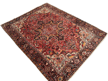 Lade das Bild in den Galerie-Viewer, Arman - Vintage Hand Made Heriz Persian Carpet
