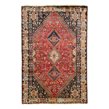 Lade das Bild in den Galerie-Viewer, Venturio - Vintage Tribal Shiraz Qashqai Wool Rug