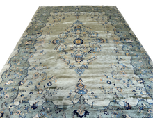 将图片加载到图库查看器,Olivia - Vintage Hand Made Kashan Persian Carpet