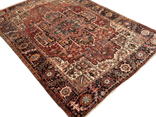 Lade das Bild in den Galerie-Viewer, Arezou - Vintage Hand Made Heriz Persian Carpet