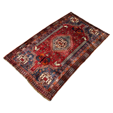 Charger l'image dans la galerie, Rafello - Vintage Tribal Shiraz Qashqai Wool Rug