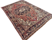 Lade das Bild in den Galerie-Viewer, Lonzo - Vintage Hand Made Heriz Persian Carpet