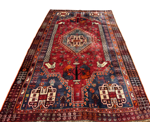 Charger l'image dans la galerie, Rafello - Vintage Tribal Shiraz Qashqai Wool Rug