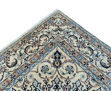Load image into Gallery viewer, Francesco - Hand Made Part Silk Nain Persian Rug