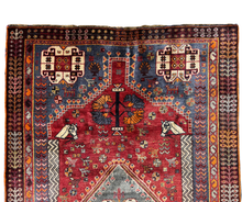 Charger l'image dans la galerie, Rafello - Vintage Tribal Shiraz Qashqai Wool Rug