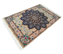 Load image into Gallery viewer, Alucio - Fine Hand Made Part Silk Isfahan Persian Rug