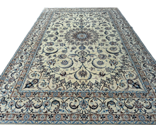 Load image into Gallery viewer, Francesco - Hand Made Part Silk Nain Persian Rug
