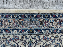 Lade das Bild in den Galerie-Viewer, Janna - Part Silk Large Square Hand Made Nain Persian Rug