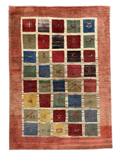 Charger l'image dans la galerie, Rosario - Fine Handmade Persian Gabbeh Figurative Rug