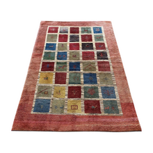 Charger l'image dans la galerie, Rosario - Fine Handmade Persian Gabbeh Figurative Rug