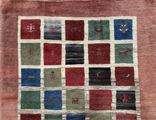 Charger l'image dans la galerie, Rosario - Fine Handmade Persian Gabbeh Figurative Rug