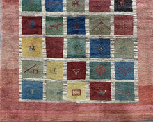Charger l'image dans la galerie, Rosario - Fine Handmade Persian Gabbeh Figurative Rug