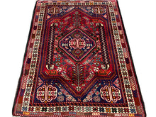 Lade das Bild in den Galerie-Viewer, Reno - Vintage Tribal Shiraz Qashqai Wool Rug