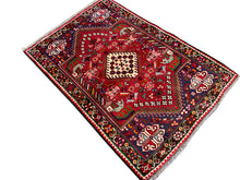 Lade das Bild in den Galerie-Viewer, Rayman - Vintage Tribal Shiraz Qashqai Wool Rug