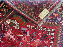 Lade das Bild in den Galerie-Viewer, Rayman - Vintage Tribal Shiraz Qashqai Wool Rug
