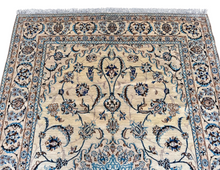 Lade das Bild in den Galerie-Viewer, Moritz - Hand Made Silk & Wool Nain Persian Rug