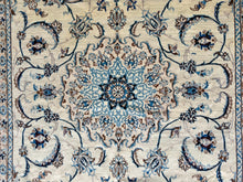 Lade das Bild in den Galerie-Viewer, Moritz - Hand Made Silk & Wool Nain Persian Rug