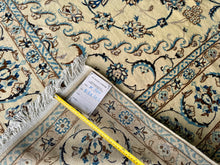 Lade das Bild in den Galerie-Viewer, Moritz - Hand Made Silk & Wool Nain Persian Rug