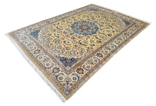 Load image into Gallery viewer, Zermatt - Hand Made Silk & Wool Nain Persian Rug