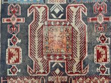 将图片加载到图库查看器,Ada - Vintage Caucasian Lenkoran Kazak Runner