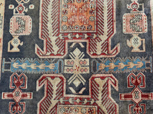 将图片加载到图库查看器,Ada - Vintage Caucasian Lenkoran Kazak Runner
