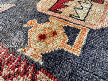 将图片加载到图库查看器,Ada - Vintage Caucasian Lenkoran Kazak Runner