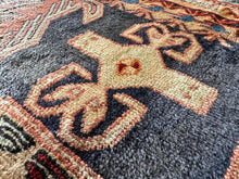 将图片加载到图库查看器,Ada - Vintage Caucasian Lenkoran Kazak Runner