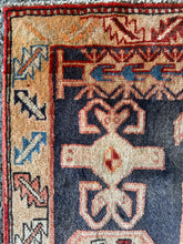 将图片加载到图库查看器,Ada - Vintage Caucasian Lenkoran Kazak Runner