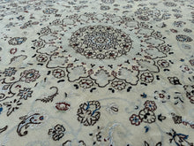 Lade das Bild in den Galerie-Viewer, Fabrico - Hand Made Part Silk Nain Persian Rug