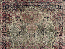 Lade das Bild in den Galerie-Viewer, Garcia - Antique Kirman Tree of Life Persian Rug - 1880
