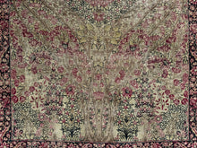Lade das Bild in den Galerie-Viewer, Garcia - Antique Kirman Tree of Life Persian Rug - 1880