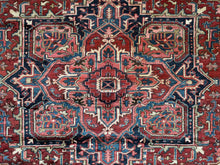 Загрузить изображение в средство просмотра галереи, Juan - Vintage Hand Made Heriz Persian Carpet