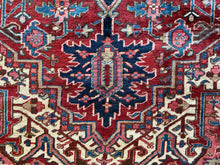 Загрузить изображение в средство просмотра галереи, Juan - Vintage Hand Made Heriz Persian Carpet