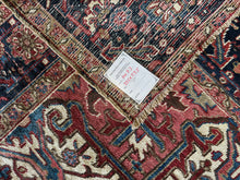 Загрузить изображение в средство просмотра галереи, Juan - Vintage Hand Made Heriz Persian Carpet