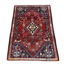 画像をギャラリービューアに読み込む, Max - Vintage Tribal Shiraz Qashqai Wool Rug