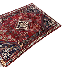 画像をギャラリービューアに読み込む, Max - Vintage Tribal Shiraz Qashqai Wool Rug