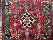 画像をギャラリービューアに読み込む, Max - Vintage Tribal Shiraz Qashqai Wool Rug