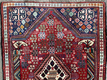 画像をギャラリービューアに読み込む, Max - Vintage Tribal Shiraz Qashqai Wool Rug