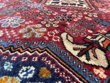画像をギャラリービューアに読み込む, Max - Vintage Tribal Shiraz Qashqai Wool Rug