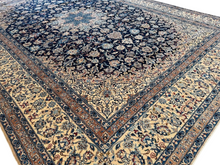 Load image into Gallery viewer, Courchevel - Hand Made Silk & Wool Nain Persian Rug (Available in pair)