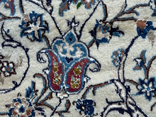 Lade das Bild in den Galerie-Viewer, Janna - Part Silk Large Square Hand Made Nain Persian Rug