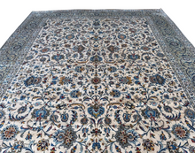 Load image into Gallery viewer, Potenza - Large Vintage Hand Made Kashan Persian Carpet 15'8" X 10'6"