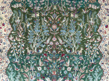 Load image into Gallery viewer, Amelia - Superb Silk Nain Garden Scene Carpet