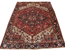 Lade das Bild in den Galerie-Viewer, Mariano - Vintage Hand Made Heriz Persian Carpet