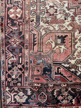 Lade das Bild in den Galerie-Viewer, Mannie - Vintage Hand Made Heriz Persian Carpet