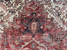 Lade das Bild in den Galerie-Viewer, Mannie - Vintage Hand Made Heriz Persian Carpet